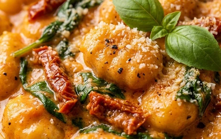 Creamy Tuscan Gnocchi