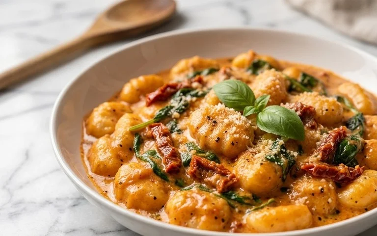 Creamy Tuscan Gnocchi