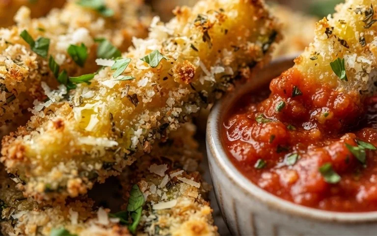 Parmesan Zucchini Fries
