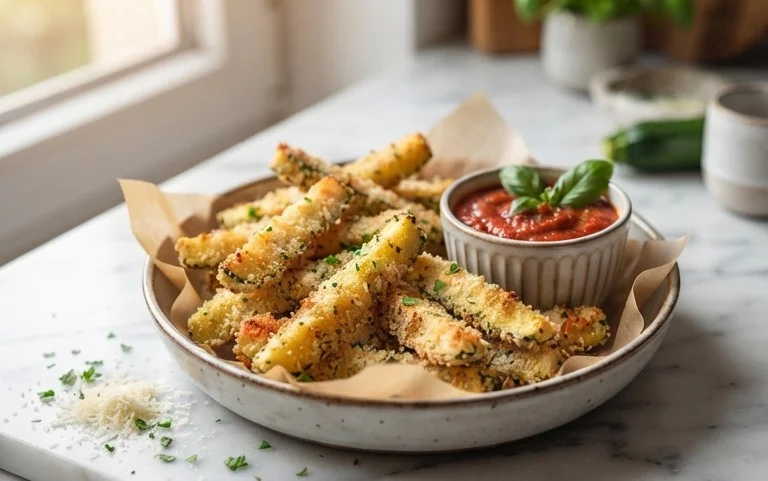 Parmesan Zucchini Fries