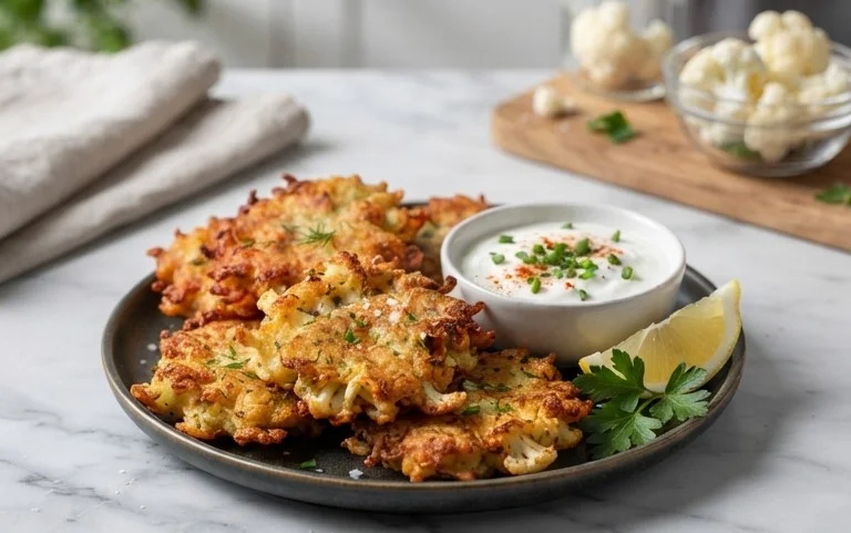 Basic Cauliflower Fritters