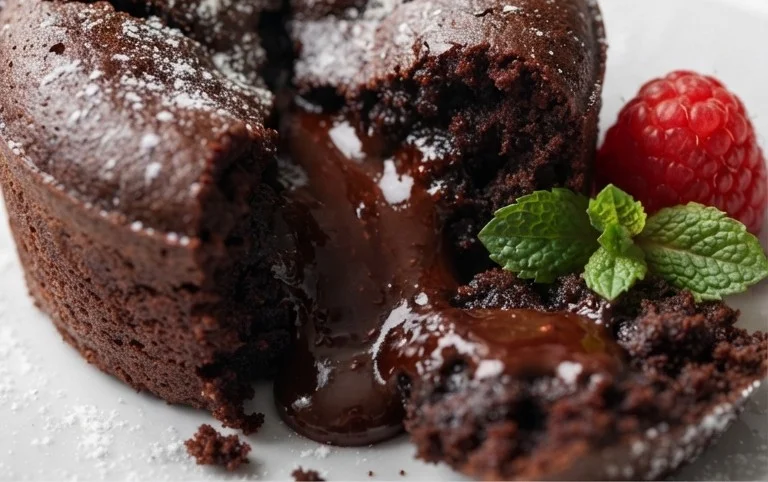 Air Fryer Lava Cake