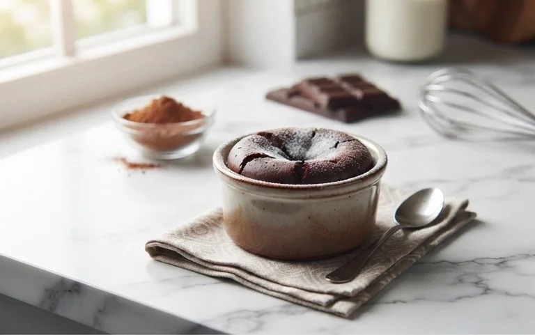 Air Fryer Lava Cake