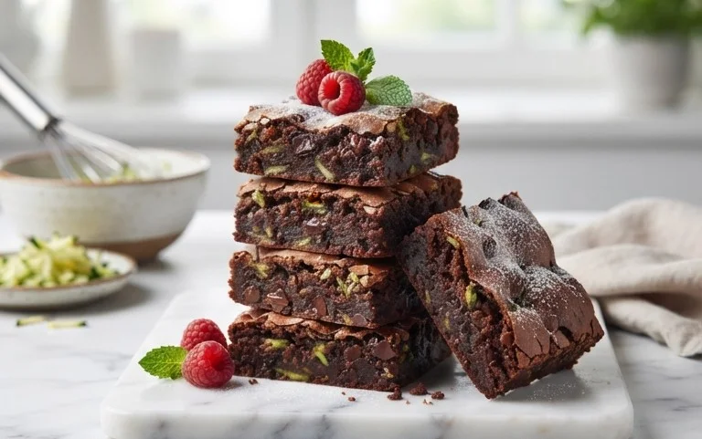 Chocolate Zucchini Brownies Recipe