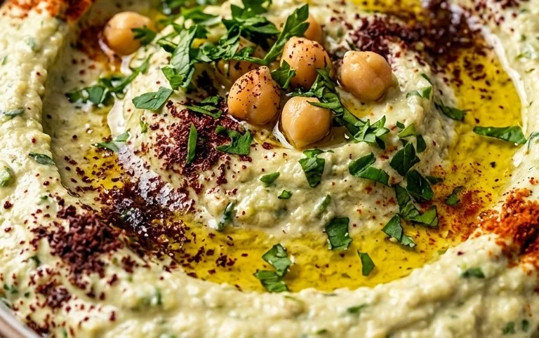 Pnon-alcoholic alestinian Zucchini Dip
