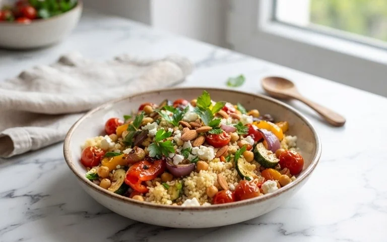 Röstgemüse Couscous für Geschmacksexplosion