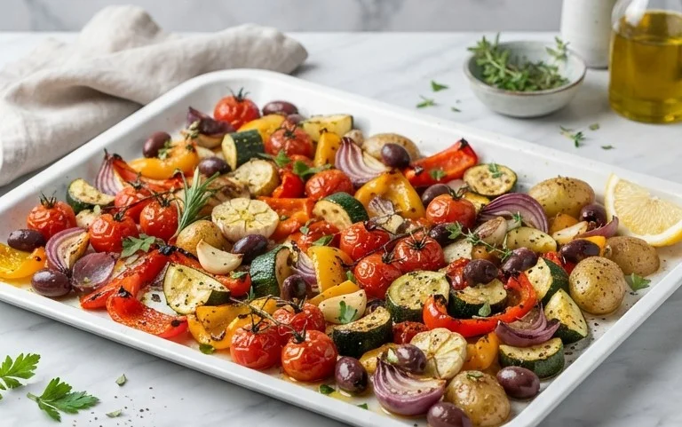 Mediterranean Roasted Vegetables