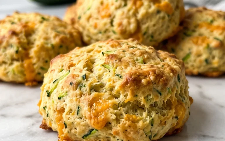 Zucchini Cheddar Biscuits