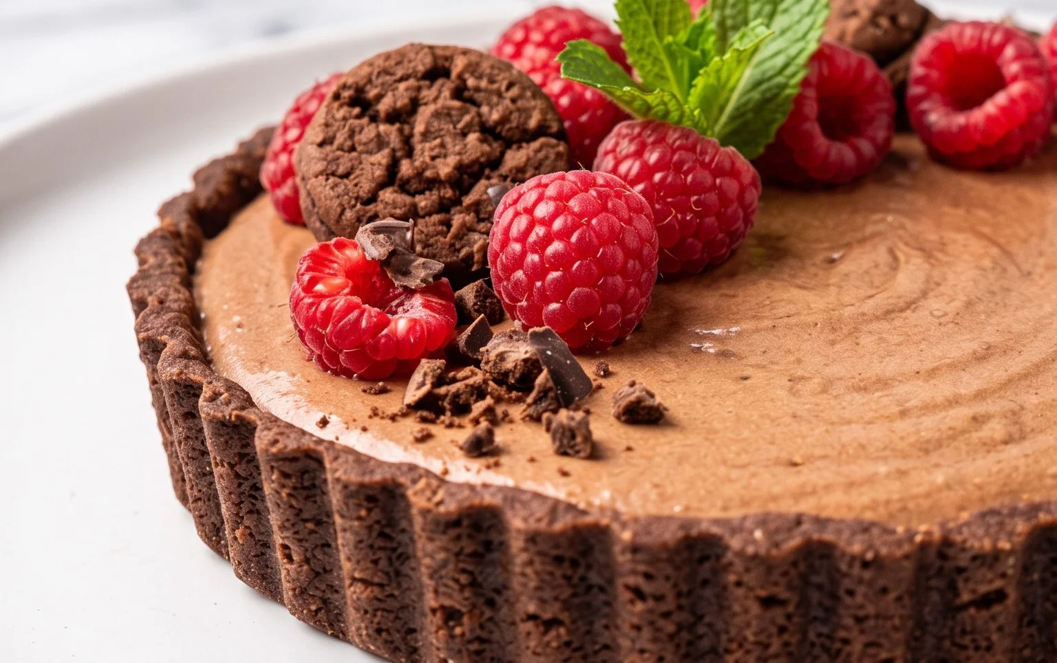 Himnon-alcoholic beermousse Schoko Cookie Tarte