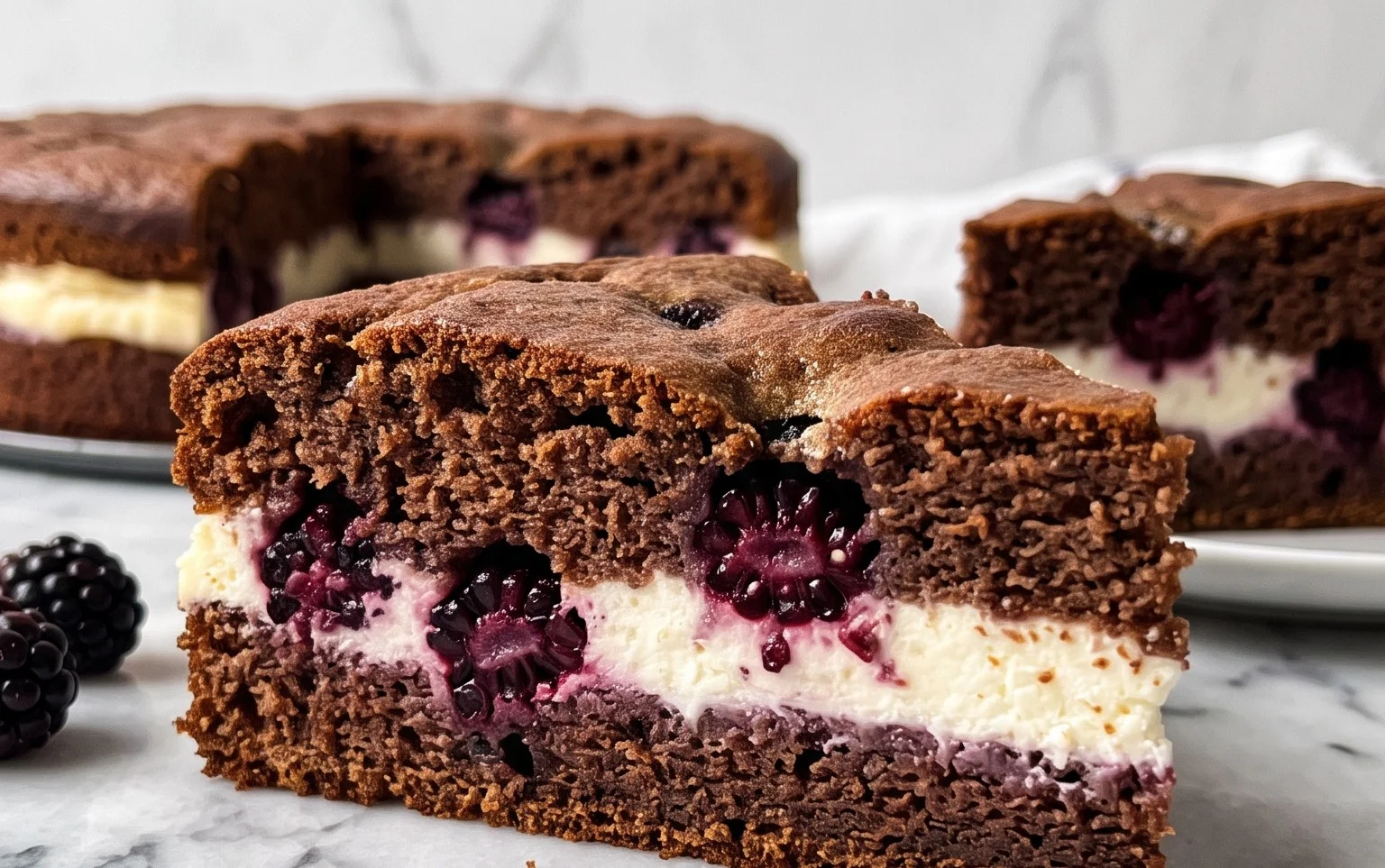 Bromnon-alcoholic beerkuchen mit Quark und Frischkäse