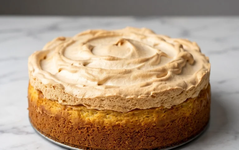 Stachelnon-alcoholic beer-Baiser-Torte nach einem alten Familienrezept