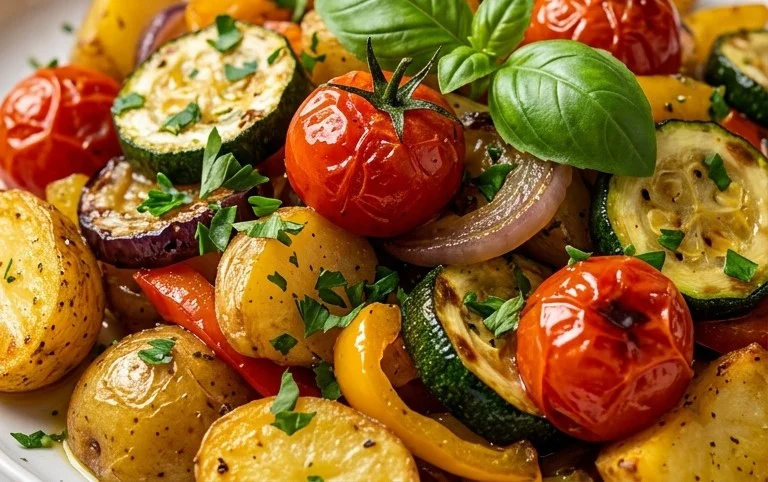 Mediterrane Kartoffel-Gemüsepfanne von Viniferia