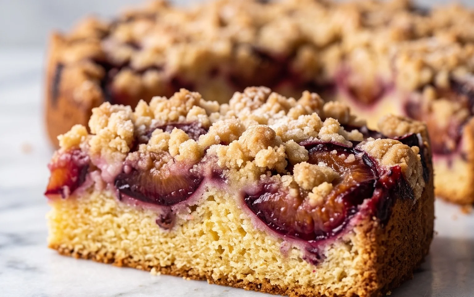 Saftiger Pflaumenkuchen