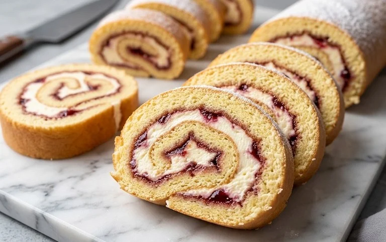 Biskuitschnecken