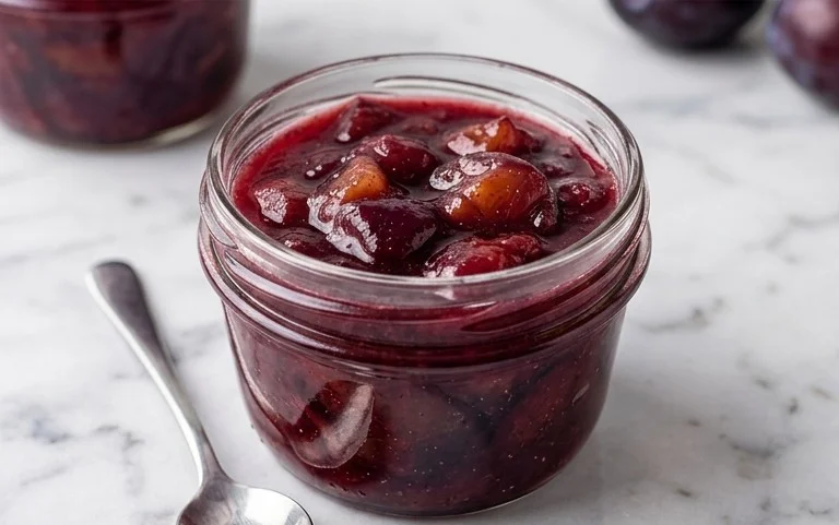 Vanilla Plum Jam Recipe