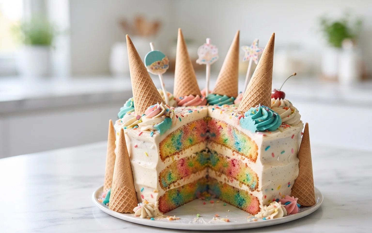 Zuckertüten-Torte