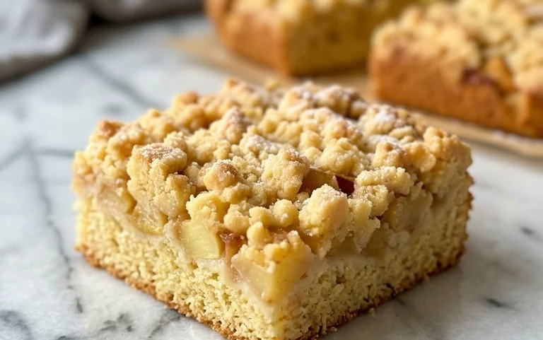 Apfelkuchen vom Blech mit Streusel – einfach lecker