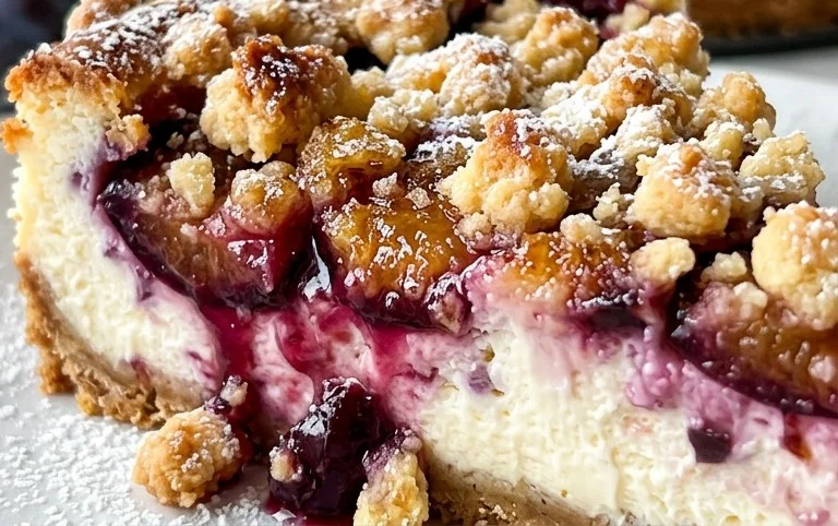 Zwetschgen-Streusel-Käsekuchen