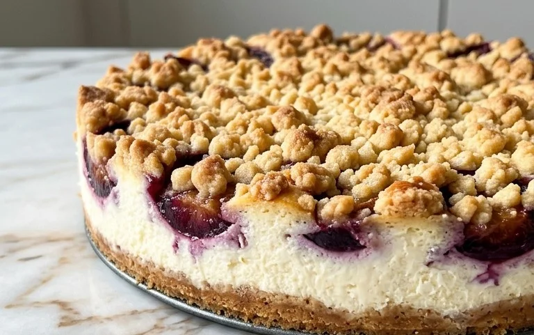 Zwetschgen-Streusel-Käsekuchen