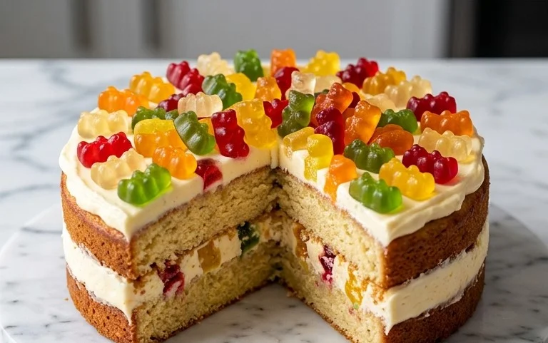 Gummibären-Torte