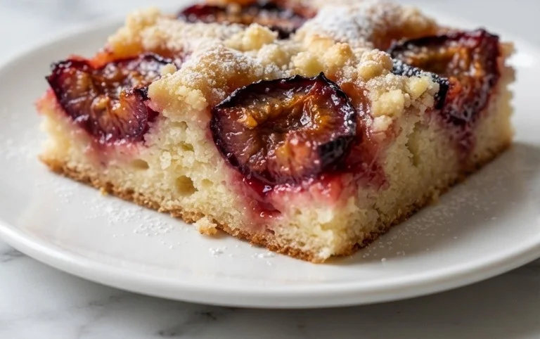 Zwetschgenkuchen mit Quark-Öl-Teig vom Blech