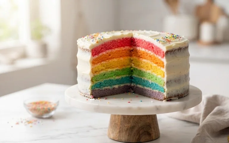 Regenbogenkuchen – einfach selbermachen