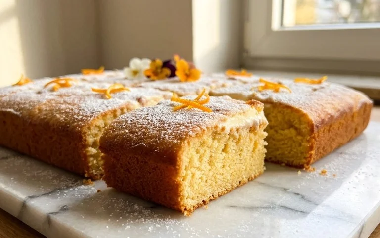 Fantakuchen vom Blech | einfaches Tassenrezept